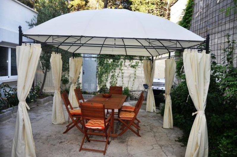 Location de vacances - Maison - Villa à Llançà - Cour-jardin