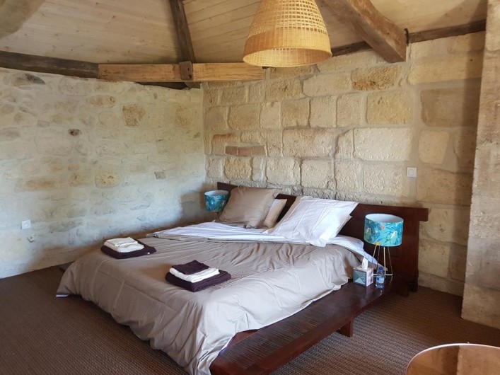 Location de vacances - Chambre d'hôtes à Laruscade - 2ème vue Canopée