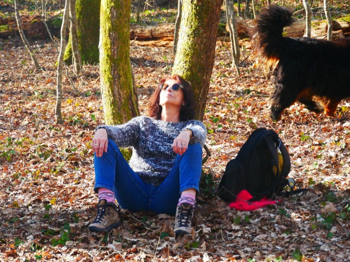 Location de vacances - Chambre d'hôtes à Laruscade - Méditation dans la forêt