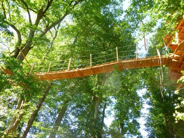 Location de vacances - Cabane dans les arbres à Saint-Hilaire-en-Morvan