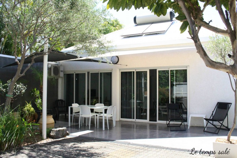 Location de vacances - Maison - Villa à Etang-Salé les Hauts - Terrasse ombragée de 20 m2