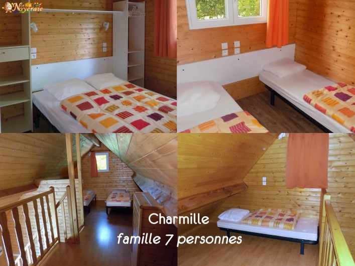 Location de vacances - Chalet à Sarlat-la-Canéda - Les 3 chambres du Charmille, 1.5 salle de bain