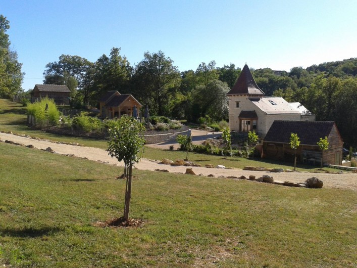 Location de vacances - Villa à Salviac - La maison de 240m2 au milieu de 4ha nature
