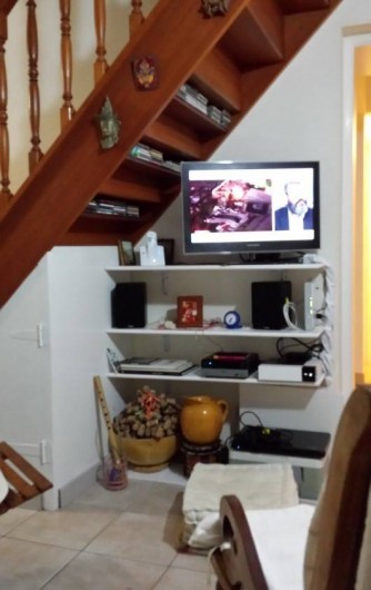 Location de vacances - Villa à Sainte-Anne - Espace TV