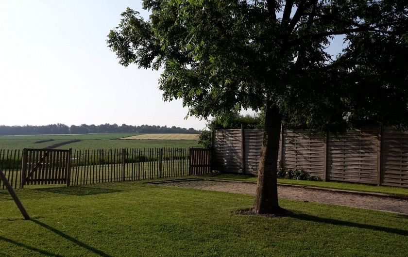 Location de vacances - Maison - Villa à Libramont - vue sur les champs et la campagne