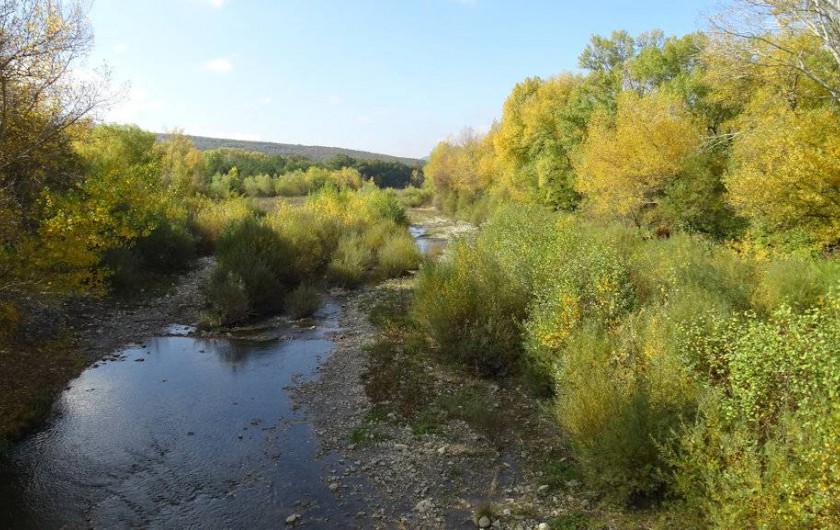La rivière le Roubion