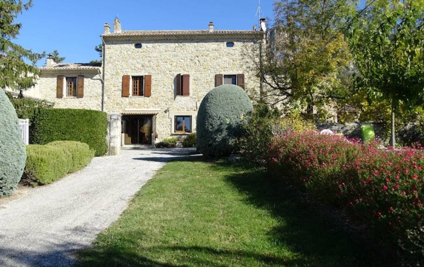 Location de vacances - Gîte à Saou - La Grange Rouge Entrée Sud