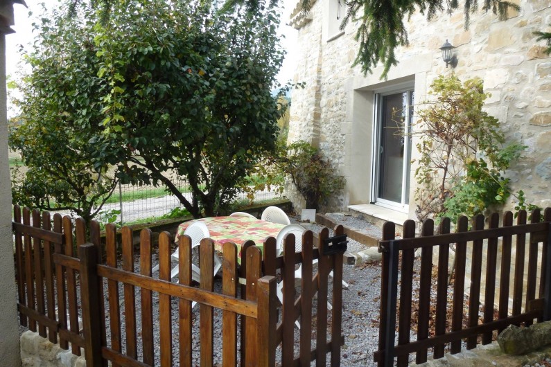 Location de vacances - Gîte à Saou - Gîte du Palloir Terrasse