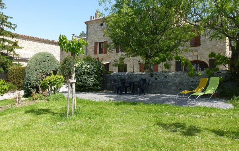 Location de vacances - Gîte à Saou - Gîte du Pommerolle Terrasse