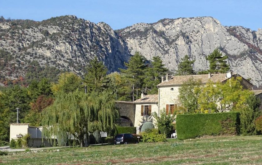 Location de vacances - Gîte à Saou - La Grange Rouge Le synclinal perché