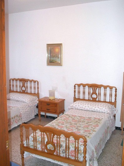 Location de vacances - Villa à L'Ametlla de Mar - Chambre deux lits