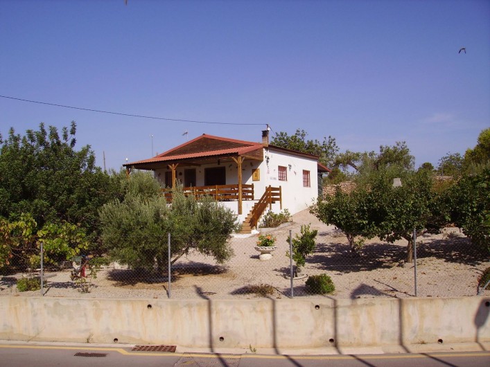 Location de vacances - Villa à L'Ametlla de Mar - Façade de la maison