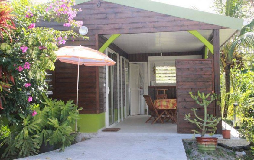 Location de vacances - Bungalow - Mobilhome à Rivière-Salée - Façade principale du bungalow