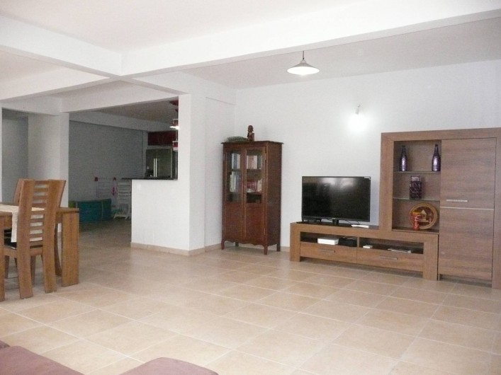 Location de vacances - Maison - Villa à Le Moule - Séjour télé