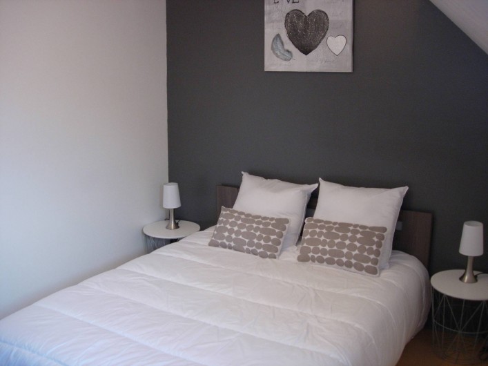 Location de vacances - Appartement à Fécamp - CHAMBRE 1