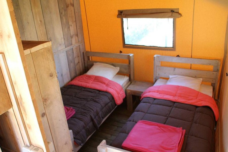 Location de vacances - Camping à Semussac - Tente LODGE