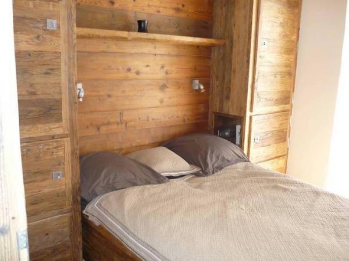 Location de vacances - Appartement à Chamonix-Mont-Blanc - chambre parentale