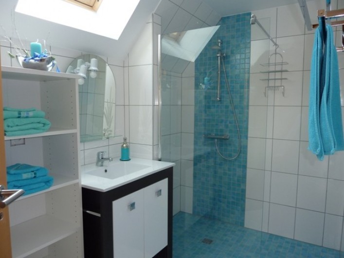 Location de vacances - Gîte à Orschwiller - "Myriam" grande douche italienne WC