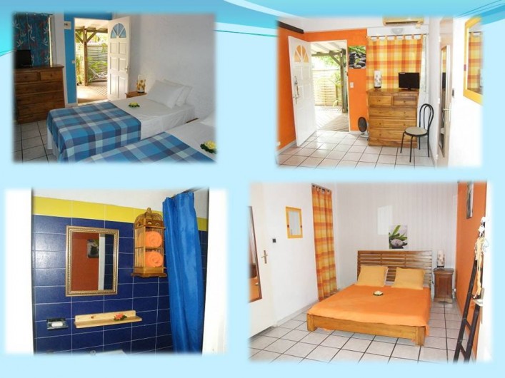 Location de vacances - Appartement à Saint-Gilles les Bains - Intérieurs des locations