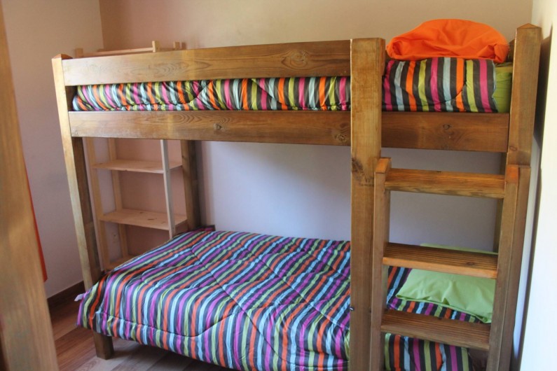 Location de vacances - Chalet à Cilaos - chambre avec 2 lits superposés