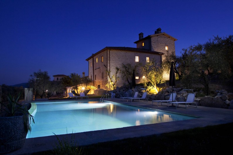 Location de vacances - Villa à San Donato In Collina - By night