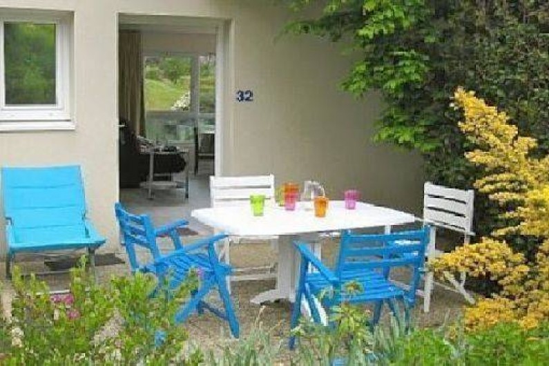 Location de vacances - Appartement à Trévou-Tréguignec - La terrasse au sud