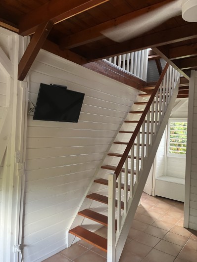 Location de vacances - Bungalow - Mobilhome à Sainte Rose - ACCES MEZZANINE