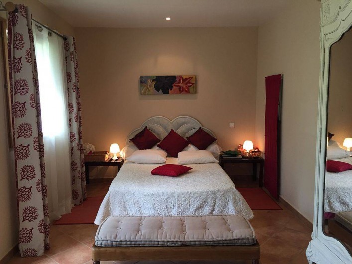 Location de vacances - Villa à Calvi - Chambres lit en 140