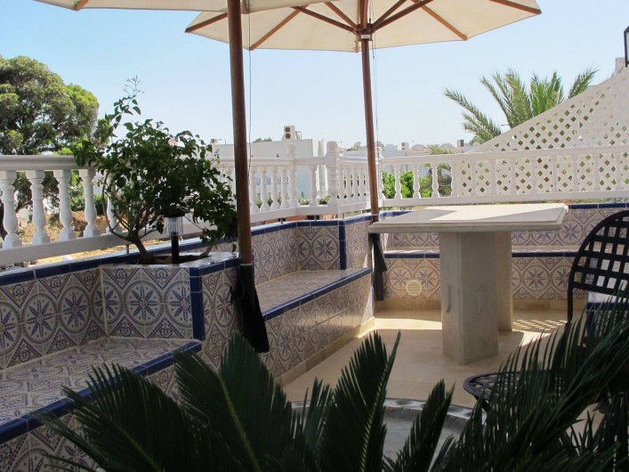 Location de vacances - Appartement à Hammamet - terrasse