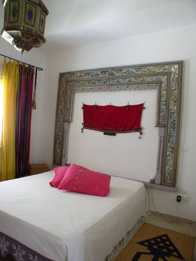 Location de vacances - Appartement à Hammamet - chambre à coucher - lit double