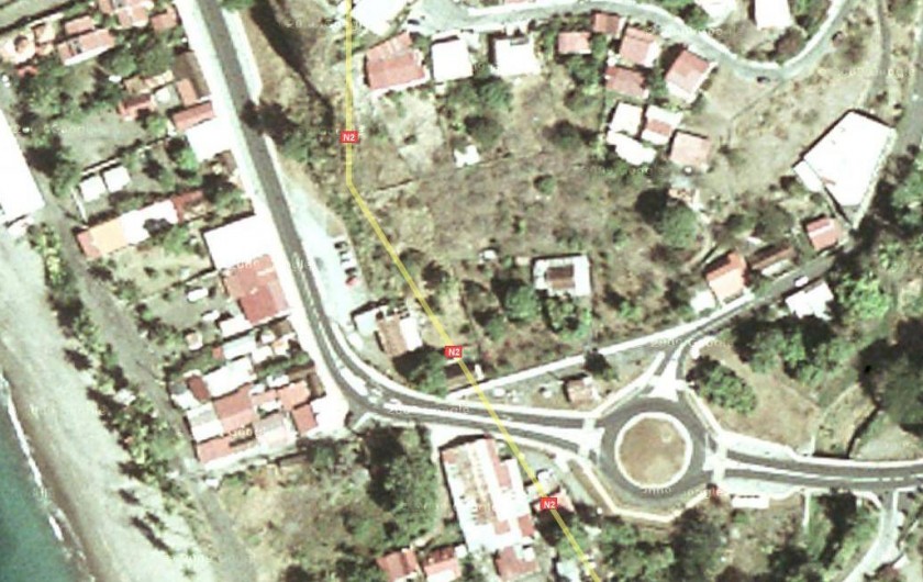 Location de vacances - Bungalow - Mobilhome à Le Carbet - Vue aérienne