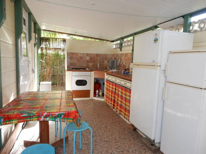 Location de vacances - Bungalow - Mobilhome à Le Carbet - Cuisine