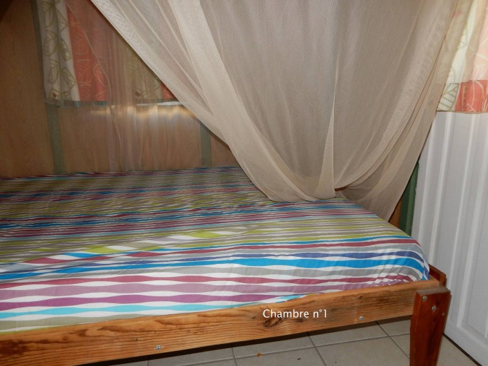 Location de vacances - Bungalow - Mobilhome à Le Carbet - Chambre 1