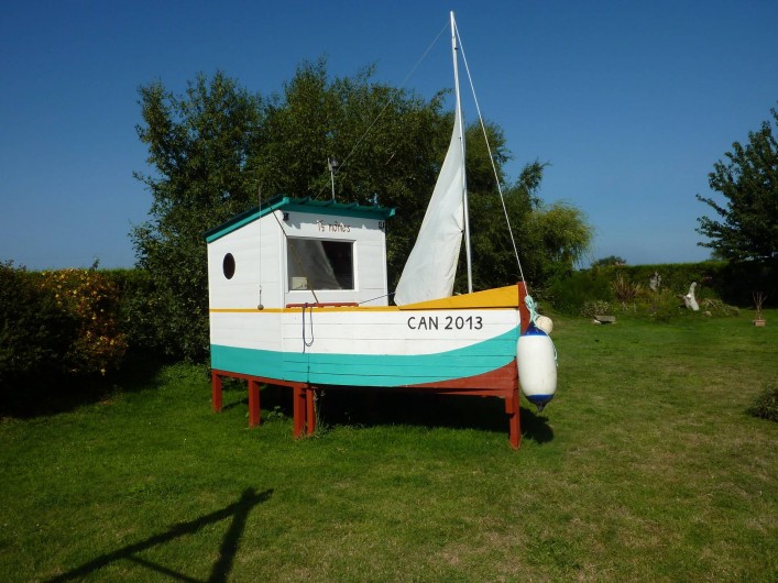 Location de vacances - Gîte à Cancale - La cabane bateau attend les petits pirates