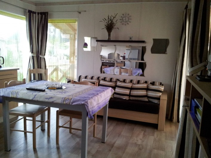 Location de vacances - Chalet à Lit-et-Mixe - salon