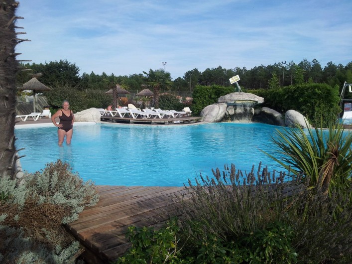 Location de vacances - Chalet à Lit-et-Mixe - piscine extérieur