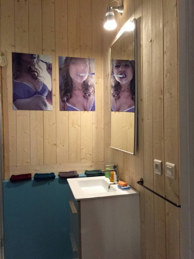 Location de vacances - Appartement à Thorens-Glières - Salle de bain