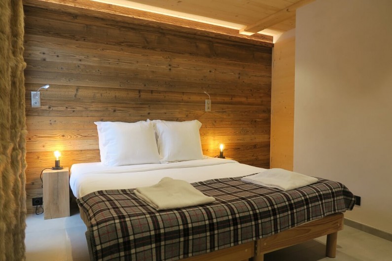 Location de vacances - Appartement à Les Gets - Chambre double