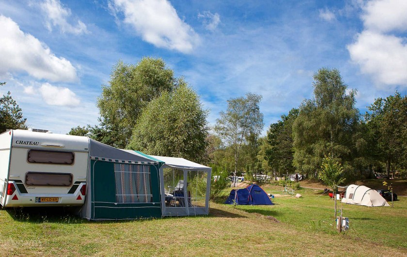 De grands espaces de camping pour votre plus grand confort.