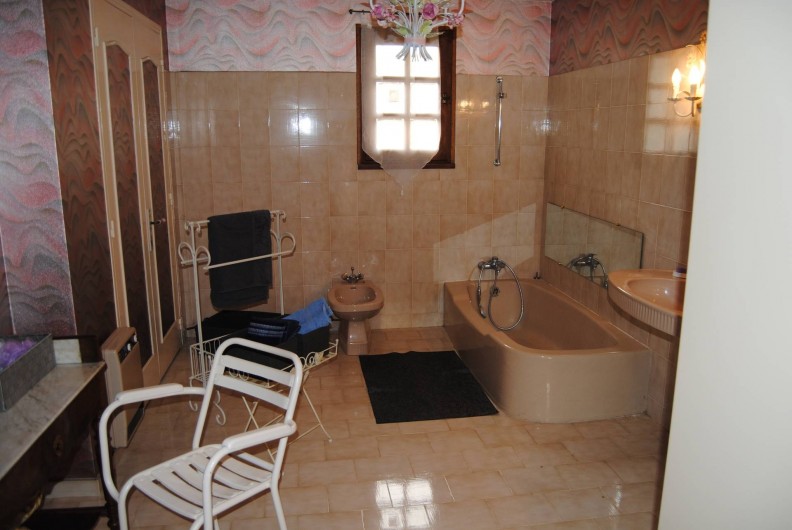 Location de vacances - Villa à Vaison-la-Romaine - Salle de bain