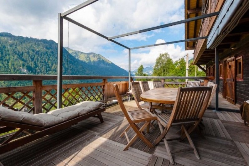 Location de vacances - Chalet à Châtel - TERRASSE
