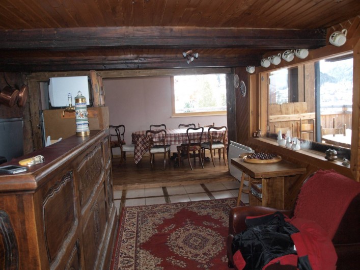 Location de vacances - Chalet à Châtel - SALLE À MANGER CUISINE