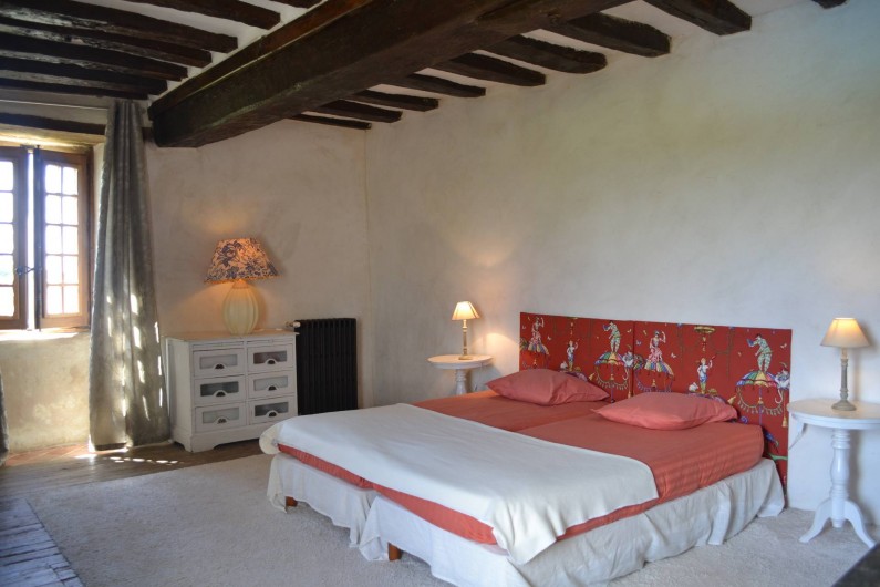 Location de vacances - Gîte à La Baconnière - Chambre 1er étage (2 lits 90x200)