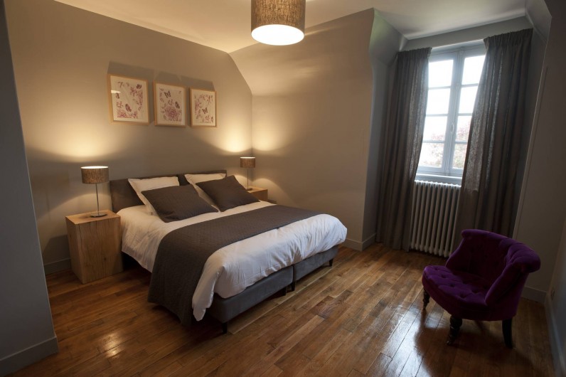 Location de vacances - Gîte à Chambord - Gîte Salamandre - chambre avec lit double