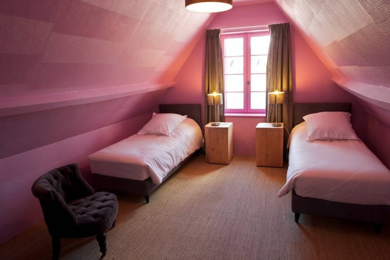 Location de vacances - Gîte à Chambord - Gîte Salamandre - chambre avec lits jumeaux