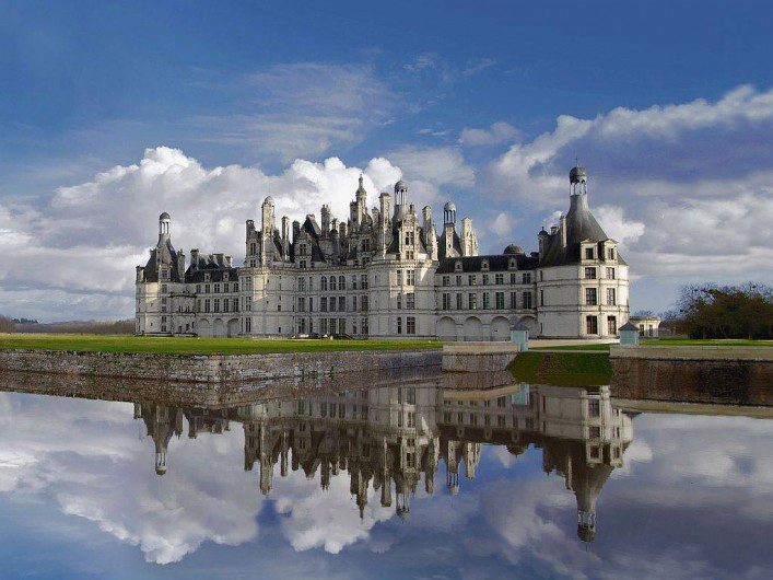Location de vacances - Gîte à Chambord - Château de Chambord, classé au patrimoine mondial de l'UNESCO