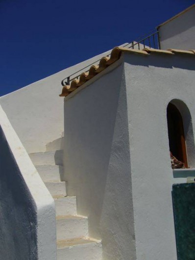 Location de vacances - Villa à Elounda - Stairs to the roof top