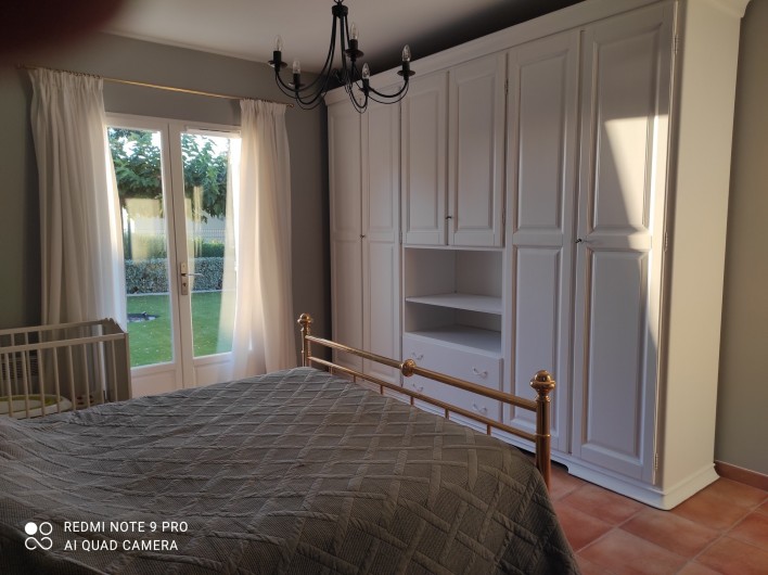 Location de vacances - Villa à Les Issambres - Chambre 2 avec lit double de 160