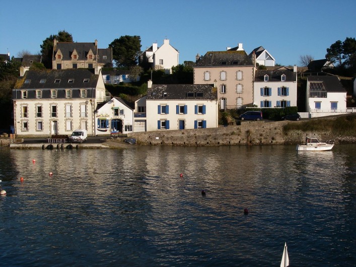 Location de vacances - Appartement à Clohars-Carnoët - l'entrée du port