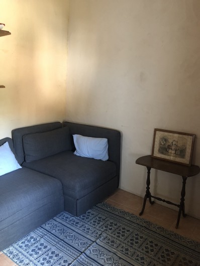 Location de vacances - Villa à Navacelles - petit bureau avec canapé lit d'appoint (1 personne)